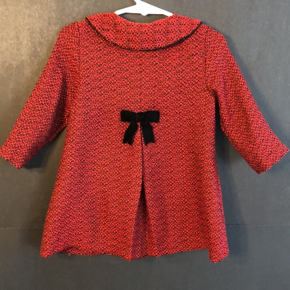 Beautiful Bonnie Baby Red dress 18 months. - Picture 3 of 4